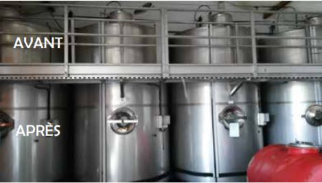 hygiène des cuves